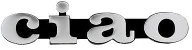 RMS - Schild mit Schriftzug „Ciao“