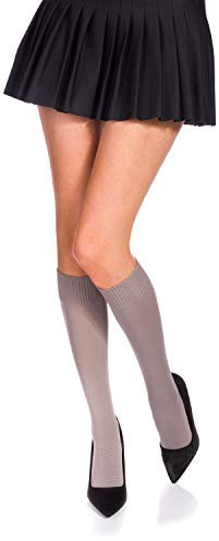 Romartex 60 DEN Mikrofaser Kniestrümpfe in 29 Trendy Farben, macchiato