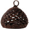 Esschert Design Laterne Tannenzapfen, Windlicht, Gartenlaterne, Balkonlaterne, inkl. Ring zum Aufhängen, klein, Höhe 16 cm, Durchmesser 10 cm