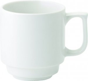 Pure White Stacking Mug - Pack of 6