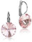 LUISIA® Ohrringe Rivoli mit Kristallen von Swarovski® - 12 mm - Strass Ohrhänger in vielen verschiedenen Farben