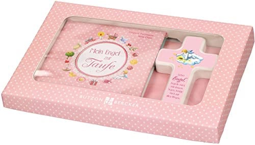 Mein Engel zur Taufe: rosa
