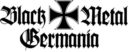 Black Metal Germania Autoaufkleber, 18 cm | Black Metal Autoaufkleber für Lack oder Heckscheibe (schwarz)