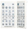 Universal Replacement Remote Control for Bose Sound Touch Wave Music Radio System I II III IV (Without Battery)-White