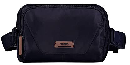 TOTTO Riñonera Juvenil - Kamal, Equipaje De Mano Unisex Adulto, Azul (Blue), Pequeño