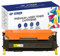 Toner XL Kompatibel mit Samsung CLT-407 CLT-407S CLT-Y4072S für Samsung CLP-320 CLP-321 CLP-325 CLP-326 CLX-3180 CLX-3185 (Gelb)