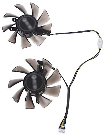 MSEKKO Ventilateur de Refroidissement P106 GA82S2H pour Galax GTX1060 Refroidisseur de Ventilateur pour Cartes Graphiques GeForce GTX 1060 OC KFA2 comme Remplacement de Ventilateur