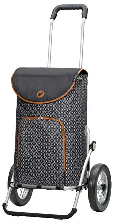 ANDERSEN Einkaufstrolley - Royal Shopper Famke anthrazit 47 L modisch,Thermo, Aluminium, klappbar, leichtgängig