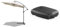VOUNOT 300 cm Parasol Excentrico, Sombrilla de Jardín con Manivela y Funda Protectora, Protección UV, Beige & Base para Sombrilla, HDPE Pie Soporte Parasol o Paraguas, llenar con Arena o Agua 60 kg