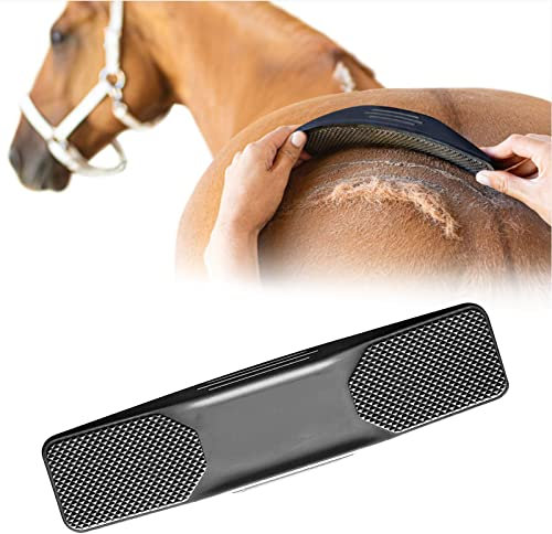 Peigne de massage Brosse de massage pour chevaux - Élimine sans douleur les poils morts, la fourrure et la saleté