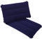 SUTAFOR Aufblasbares Kissen 2 Stück Campingkissen Reisekissen Leichtes Kopfkissen Beflockung Sitzkissen für Strand, Outdoor, Wandern 44x28 cm Blau
