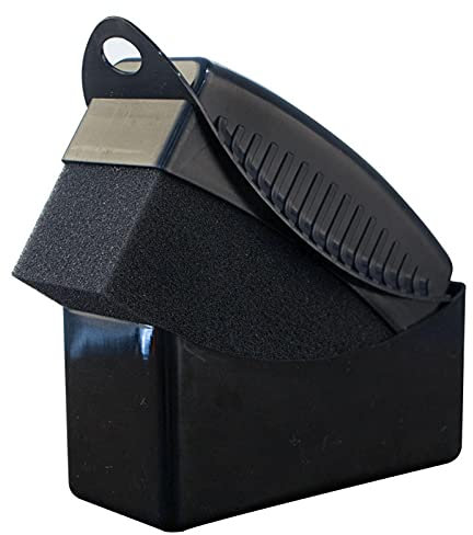 Spugna per cera per vernice trasparente auto, Spazzole in spugna per vernice con coperchio, Pad applicatore per gomme per gommisti