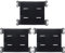 MiOYOOW 3 STÜCKE Molle Patch Panel Taktische Patches Molle Befestigung mit Schneidschlaufe für Outdoor Rucksack Taktische Weste