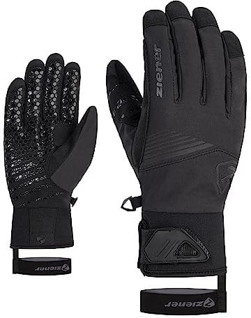 Ziener Unisex GYRNO Outdoor-Handschuh/Skitour | atmungsaktiv, funktionell, Black, 8,5