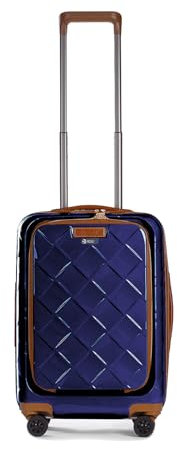 Stratic Leather & More Trolley with Front Pocket S Blue