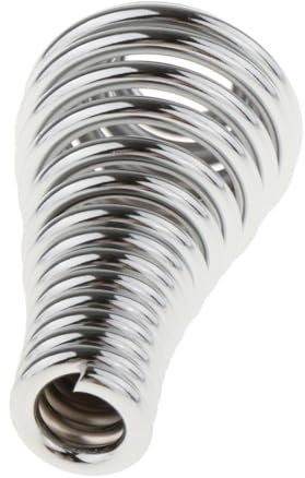 MagiDeal BBQ-Federgriff, Smoker-Grifffeder aus Edelstahl, BBQ-Griffe für Holzöfen, Barbecue-Smoker, Grillgruben, Schränke, Silber 1.3x5.3cm