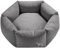 HUNTER Orthopädisches Hundesofa Merida 6-eckig Farbe anthrazit, Größe L
