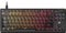 Corsair K70 CORE TKL RGB Tenkeyless Mechanical Gaming Keyboard – Pre-Lubricated MLX Red v2-Linear Switches – Double Layer Noise Reduction – ABS Double-Shot Keycaps – QWERTY NA – Black