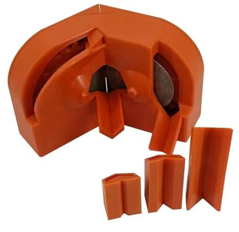 Afilador de brocas manual portátil compacto Afilado rápido y preciso Varias herramientas de corte 3-bucle