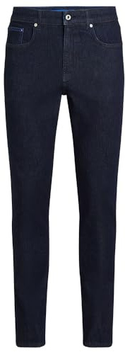 Karl Lagerfeld Jeans, Camiseta Regular De Manga Corta con Logo Apilado para Hombre, Ajuste Regular