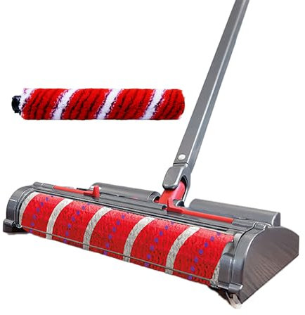 Livington Voom Turbo-Akku-Besen inkl. Ersatzbürste - Das Original aus dem TV - elektrischer Besen - Selbstreinigende Anti-Clog-Bürstenrolle - Kehrbesen - rund 1kg leicht - schnelle Bodenreinigung