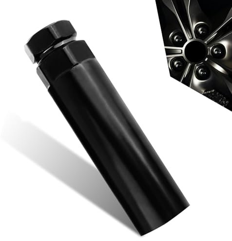 Zikefest Small 6 Spline Lug Nut Socket, Locking Lug Nut Removal Tool, Wheel Lock Key Replacement for Aftermarket 6 Spline Lug Nut, for 19 mm (3/4 Inch) & 21 mm (13/16 Inch) Hex Socket Wrench