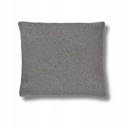 Wool & Home Gartenkissen 40x40 cm für Gartenmöbel, Dekorativ, für Bank, Schaukel und Palettenmöbel, mit Polsterschaumfüllung, für Garten, Terrasse, Balkon und Innenbereich Anthrazit