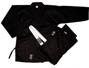 Pro Force Black Ultra Heavyweight Uniform - 14oz - 5