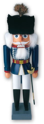 KWO Olbernhau 20041 Nussknacker Britischer Husar, 26 cm