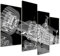 Bilderdepot24 Bild auf Leinwand | Formel 1 Rennwagen in 120x80 cm 4 tlg. als Wandbild XXL | Wand-deko Dekoration Wohnung modern Bilder | 15114
