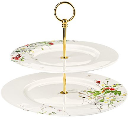 Rosenthal Brillance Fleurs Sauvages - Alzata in 2 pezzi