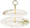 Rosenthal Brillance Fleurs Sauvages Etagere 2-teilig Tel.Fahne