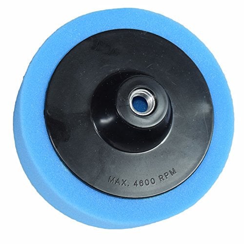 Medium 150mm Polishing Head Pad Mop Sponges M14 Thread Compounding Buffing