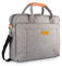 DOB SECHS 15-15.6 Inches Laptop Bag Shockproof Briefcase Shoulder Messenger Bag, Universal Nylon Business Laptop Sleeve Case, Laptop Carrying Handbag for Women and Men, Grey