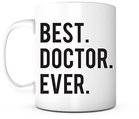 Best Doctor Ever-Med Schulabschluss-Geschenk, Arztgeschenk, Geschenk für Ärzte, Doktor, Geburtstag, Weihnachten, medizinisches Geschenk, Arzt-Kaffeetasse, Chirurgen Geschenk