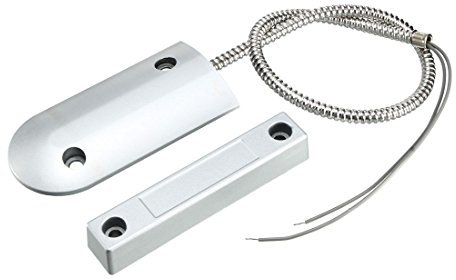 sourcing map NC Öffner Alarm Magnetischer Reed Schalter Sicherheit Rolltor Garagentor Kontakt OC-60B