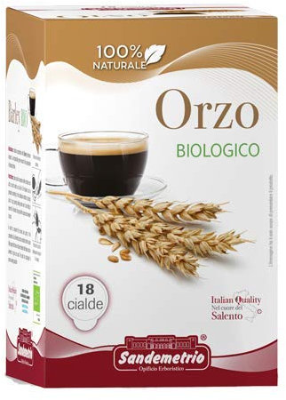 18 Cialde Filtro Carta 44Mm Sandemetrio Tisana Bio Orzo