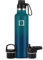 Insulated Water Bottle with Spout Lid Narrow - 710ml (3 Lids) - Cold 24hrs & Hot 12hrs Drinks - Double-Walled Stainless Steel Metal Leakproof Travel Sports Gym Camping & Hiking Hydration Flask