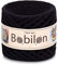 T-Shirt-Garn, Zpagetti, Bio, 7–9 mm, für Makramee & Stricken, 100 % Baumwoll-Jersey, Black Passion
