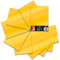Din A4 Bogen 30x21cm 621/631 Plotterfolie Folie Vinyl Autofolie (021 Gelb, 10er Set 621 Glanz)