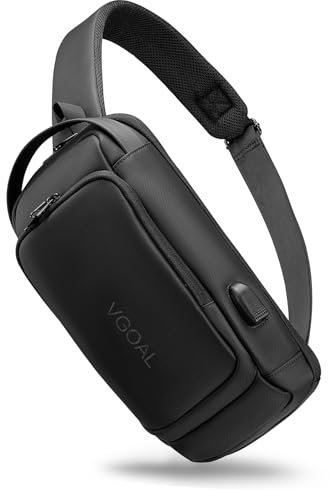 VGOAL Crossbody Bag Sling Bag for Women Men Sling Backpack Mini Backpack Daypack Crossbody for Travel Sport Running Hiking (FG6313)