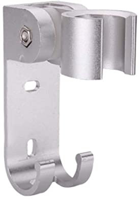 haihaz,Réglable Shower Head Holders,Base de pommeau de douche,Support mural pour pommeau de douche,avec crochets de suspension,perçage,Imperméable,mural pour salle de bain Hôtel