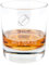 Verre de table à Whisky personnalisé gravé – Verre à bords droits avec gravure texte – Verre apéritif à alcool – Verre à Whisky personnalisable