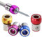 ArtisanShow 4PCS Screwdriver Head Magnetic Ring, Universal 1/4 inch 6.35mm Hex Shank Removable Magnetizer Ring Strong Magnetic Driver Electric Screwdriver Bits