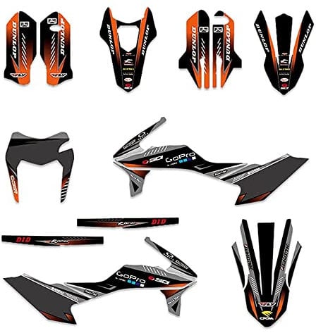 ENARUI Dekor Aufkleber Decals Graphics Kompatibel mit KTM 690 SMC R SMCR 2019 2020 2021