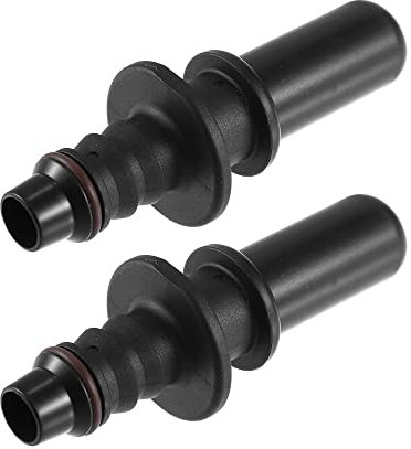 A ABSOPRO 2 Stück Kraftstoffleitung Verbinder 11,80mm ID8 Kraftstoffschlauch Schlauchkupplung,Schnellspannverbinder-Set