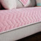 YWQJL Samt Sofabezug Sofaschoner antirutsch1 2 3 4 Sitzer,l Form Sofaüberwurf rutschfest,Sofa Überzug hundedecke Sofa Couch Überzug Couch Überzug Sofa Überwurf,pink-70x120cm
