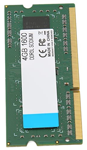 Crucial RAM, 8 GB 4 GB DDR3L, SODIMM 1600 MHz Laptop-Speicher, 64-Bit-Breite, 204-Pin-Datenverbindung, PC-Computerspeicher-RAM-Modul-Upgrade (4GB)