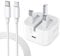 iPhone Fast Charger, 20W iPhone USB C Fast Charger Plug With 1M iPhone USB C Fast Charger Cable Compatible with iPhone 14/14 Plus/ 14 Pro/ 14 Pro Max/ 13/12/ 11/ X/XR/SE/8/7/ Pad