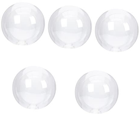 OSALADI 5pcs Lampshade Glass Decor Glass Chandeliers Wall Light Decor Glass Globe Light Cover Vanity Light Cover Modern Lamp Shade Small Lampshade Lamp Shades Light Shade Glass Pendant G4